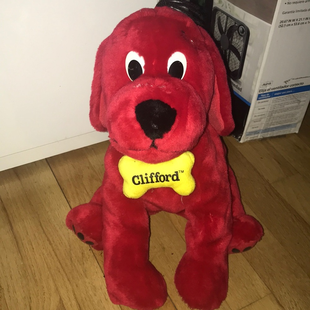 Clifford stuffed animal